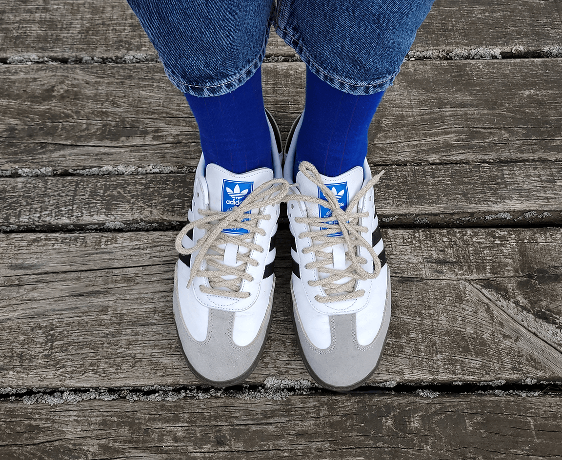 Different variants of hemp shoelaces