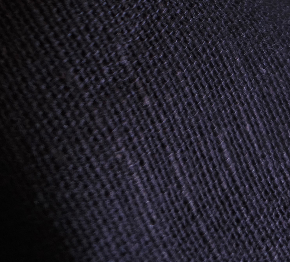 Black inspirations from hemp fabric