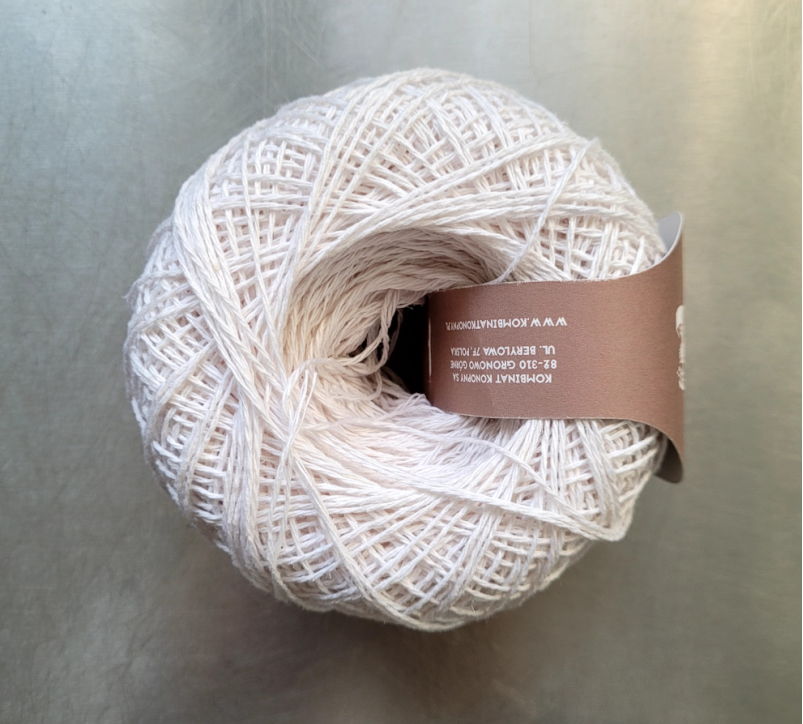 Three-ply hemp-cotton cordonnet