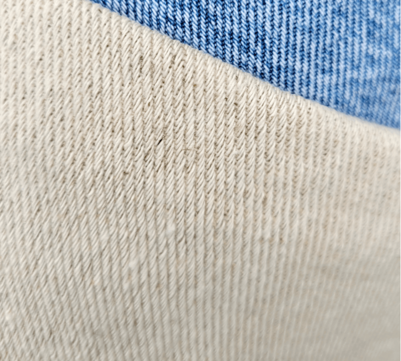 Tkanina konopno-bawełniana skośna