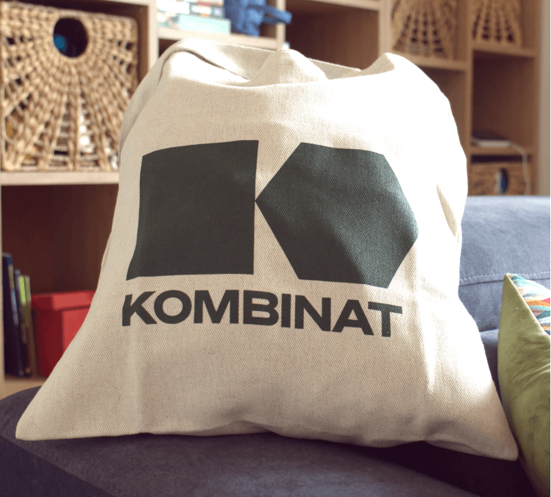 Versatile KOMBINAT hemp bag