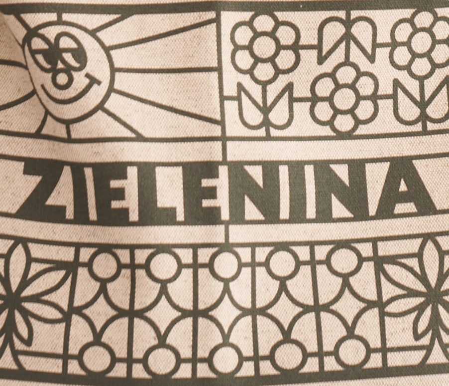 Zielenina pattern - collaboration with PTNS