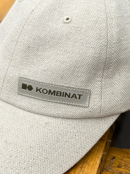 Low cotton-hemp baseball cap natural