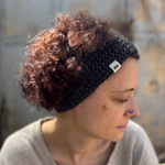 Headband Polish Hemp black color