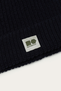 Set: hemp and cotton beanie and neck warmer - natural color