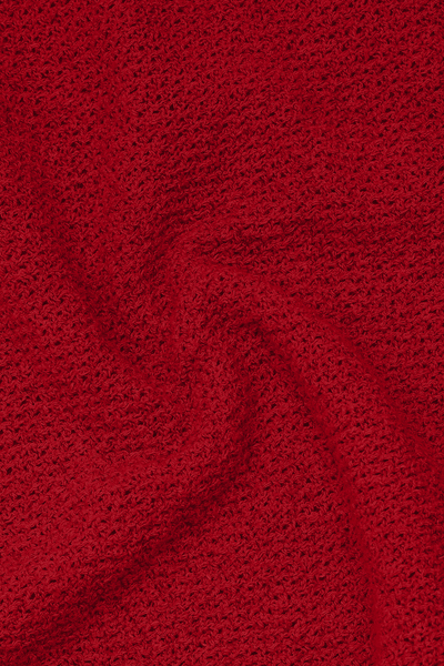 Hemp-cotton sweater - Red