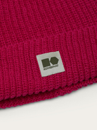 Hemp-cotton beanie (fuchsia)