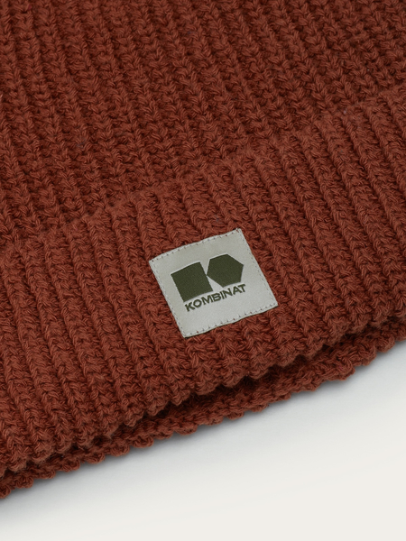 Hemp-cotton beanie (brown)