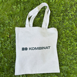 Shopping bag with KOMBINAT logo
