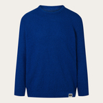 Hemp-cotton sweater - Navy