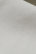 WHITE cotton-hemp fabric - FLAT weave  (1 m)