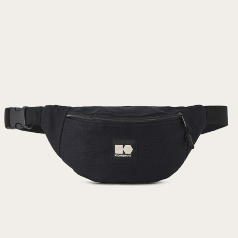 Cotton-hemp hip pack (black)