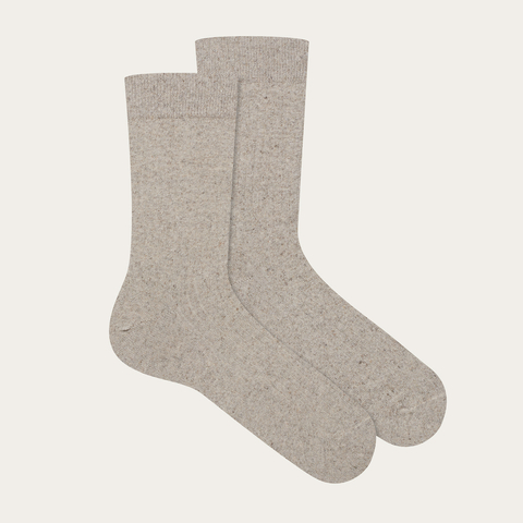 Hemp-cotton socks (natural)