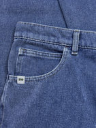 Jeansy konopno-bawełniane męskie - ciemnoniebieskie