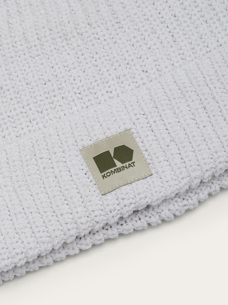Hemp-cotton beanie (white)