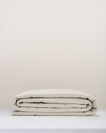 Hemp and cotton duvet, 200 x 140 cm, with straw trimming