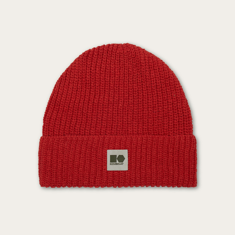 Hemp-cotton beanie (redhead)