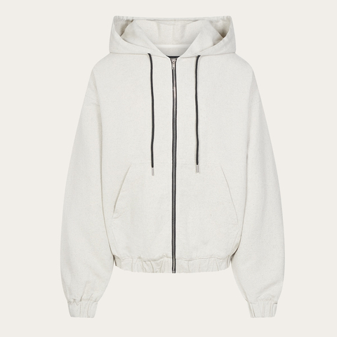 Zip-up hoodie
