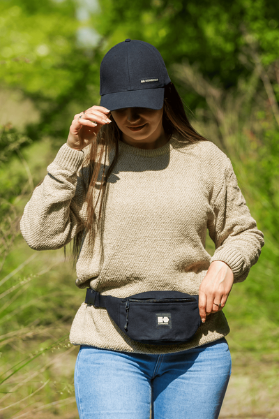 Cotton-hemp hip pack (green)