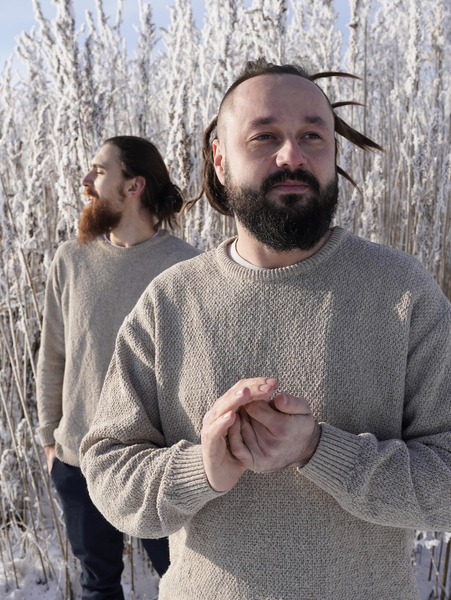 Hemp-cotton sweater - Natural