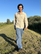Men's Polish Hemp Natural Outer Shirt
