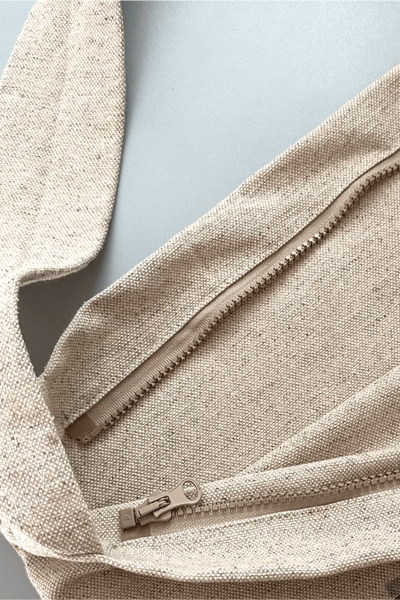 Cotton-hemp bag "ZIELENINA" - KOMBINAT x PTNS