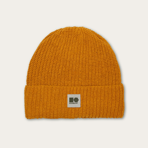 Hemp-cotton beanie (mustard)