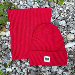 Neck warmer Polish Hemp - red