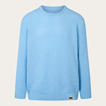 Hemp-cotton sweater - blue
