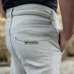 Men's classic cotton and hemp pants