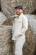 Hemp-cotton denim jacket