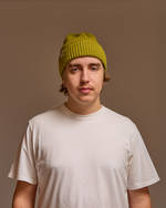 Hemp-cotton beanie (green)