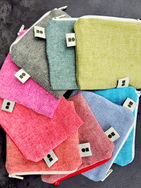 Portfelik bawełniano-konopny