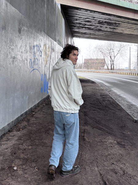 Bluza rozpinana z kapturem