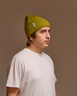 Hemp-cotton beanie (green)