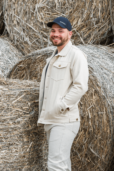 Hemp-cotton denim jacket