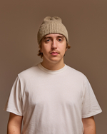Hemp-cotton beanie (natural)