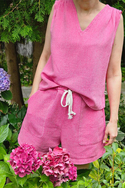 Women's shorts – pink