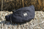 Cotton-hemp hip pack (black)