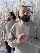 Hemp-cotton sweater - Natural