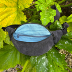 Denim fanny pack Polish Hemp black