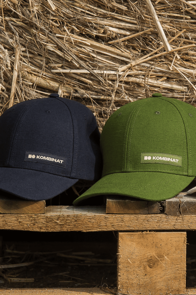 Cotton-hemp baseball cap (green)