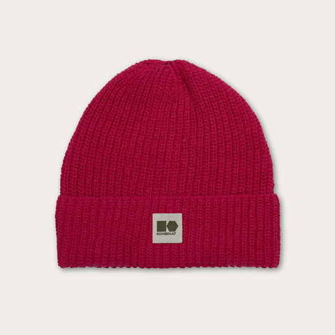 Hemp-cotton beanie (fuchsia)