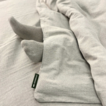 Cotton and hemp comforter cover 140x200 cm natural color