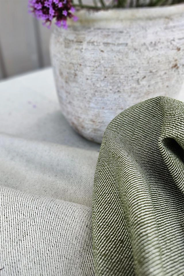 Mélange Twill – two-tone diagonal fabric