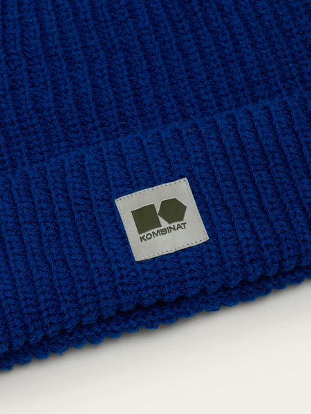 Hemp-cotton beanie (navy blue)