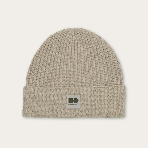 Hemp-cotton beanie (natural)
