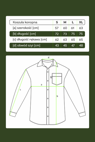 Cotton-hemp shirt