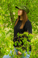 Cotton-hemp patrol cap (green)