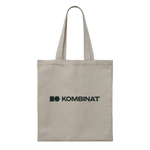 Bawełniano-konopna torba na zakupy z logo KOMBINAT